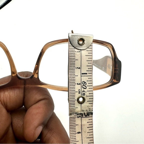 POLICE PRESCRIPTION GLASSES VISION BROWN WHITE FRAME MADE IN ITALY - Picture 7 of 11